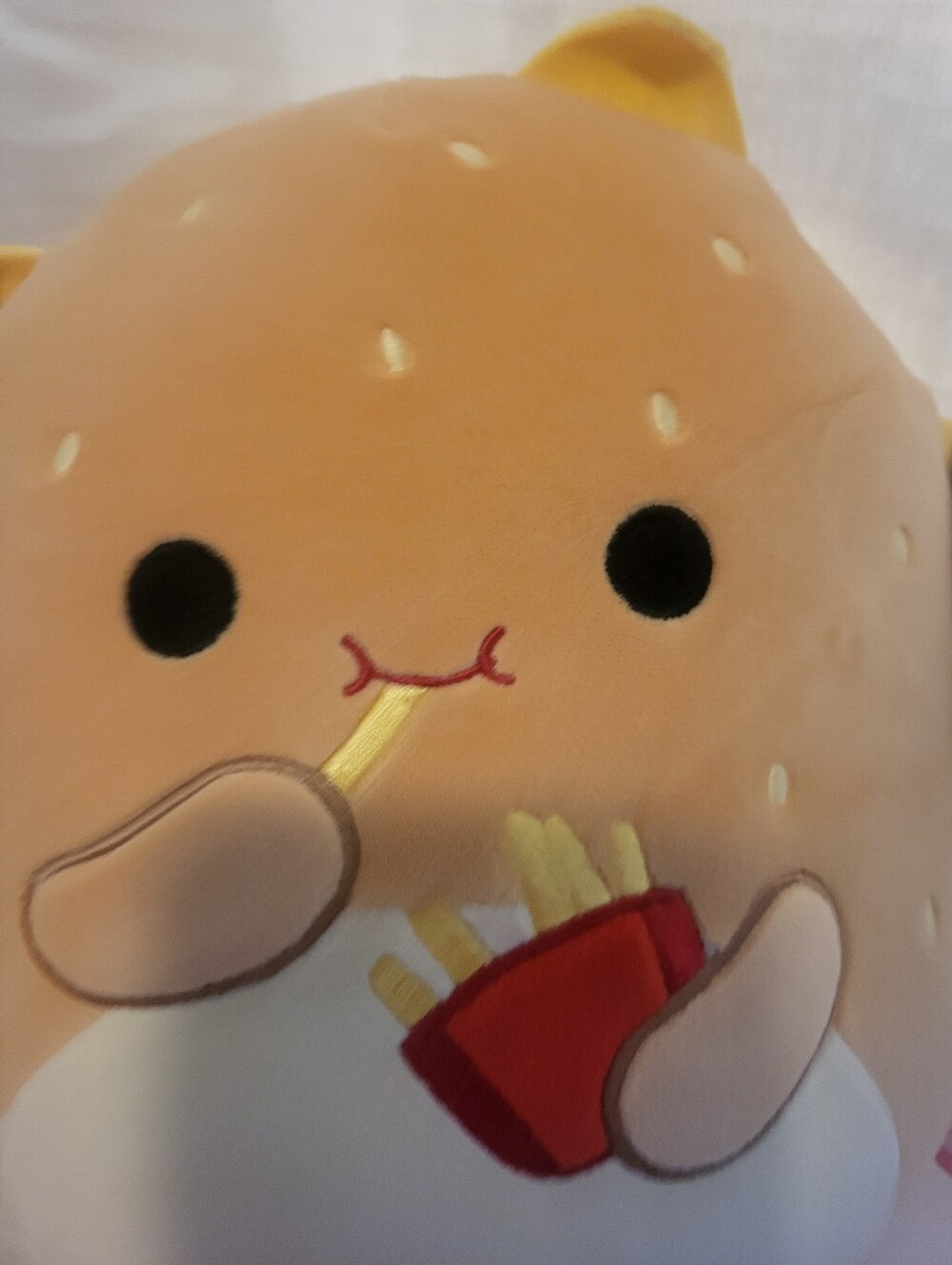 Nwt Squishmallows Tan Burger - Picture 4 of 6